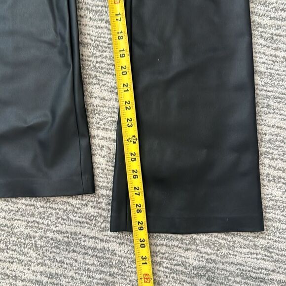 New Enza Costa Matte Vegan Leather Bootcut Legging - Black- XS Revolve - Picture 13 of 16